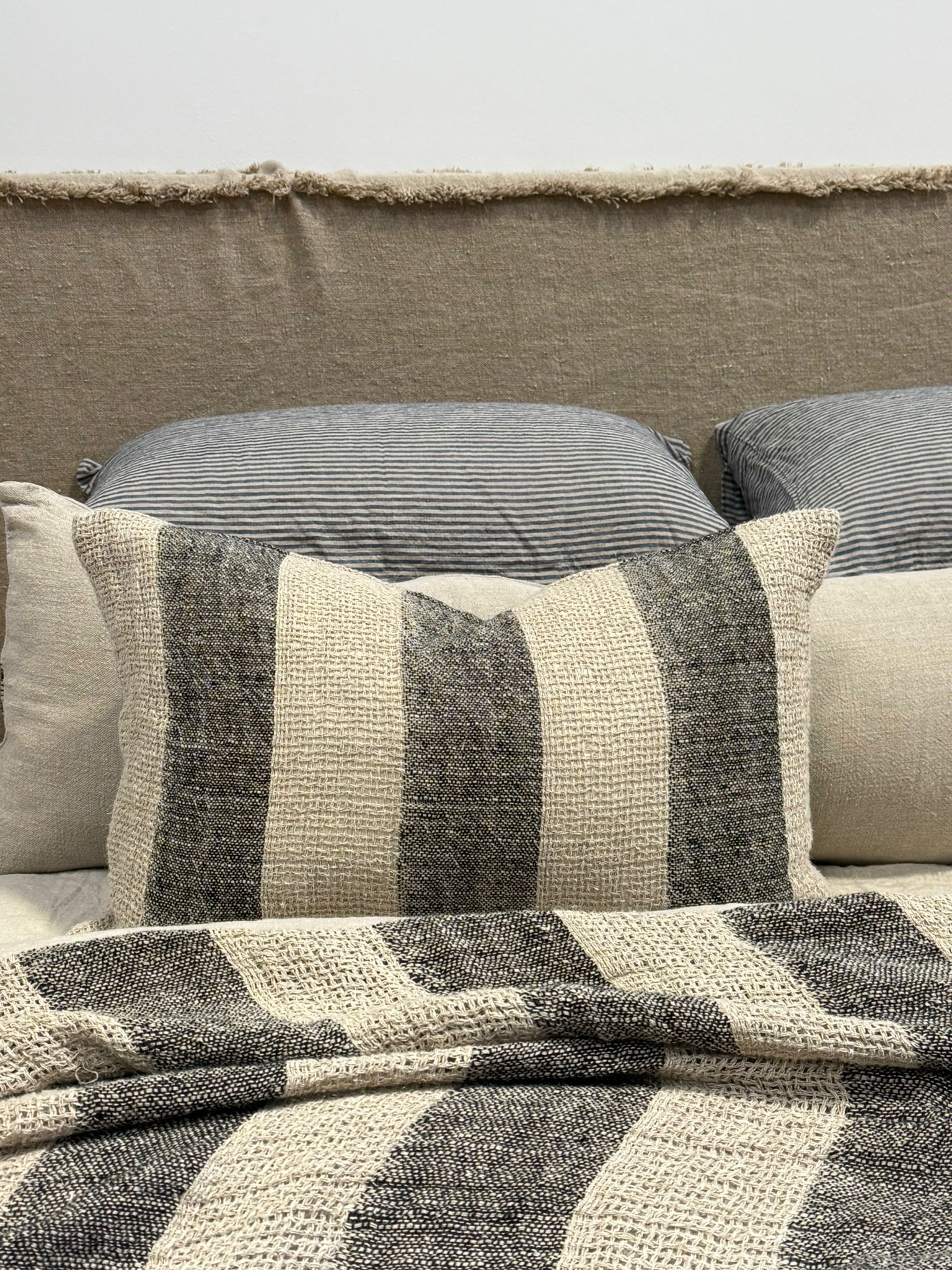 Loom Linen Cushion Cover 40x60cm
