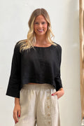 Elena Crop Top Black