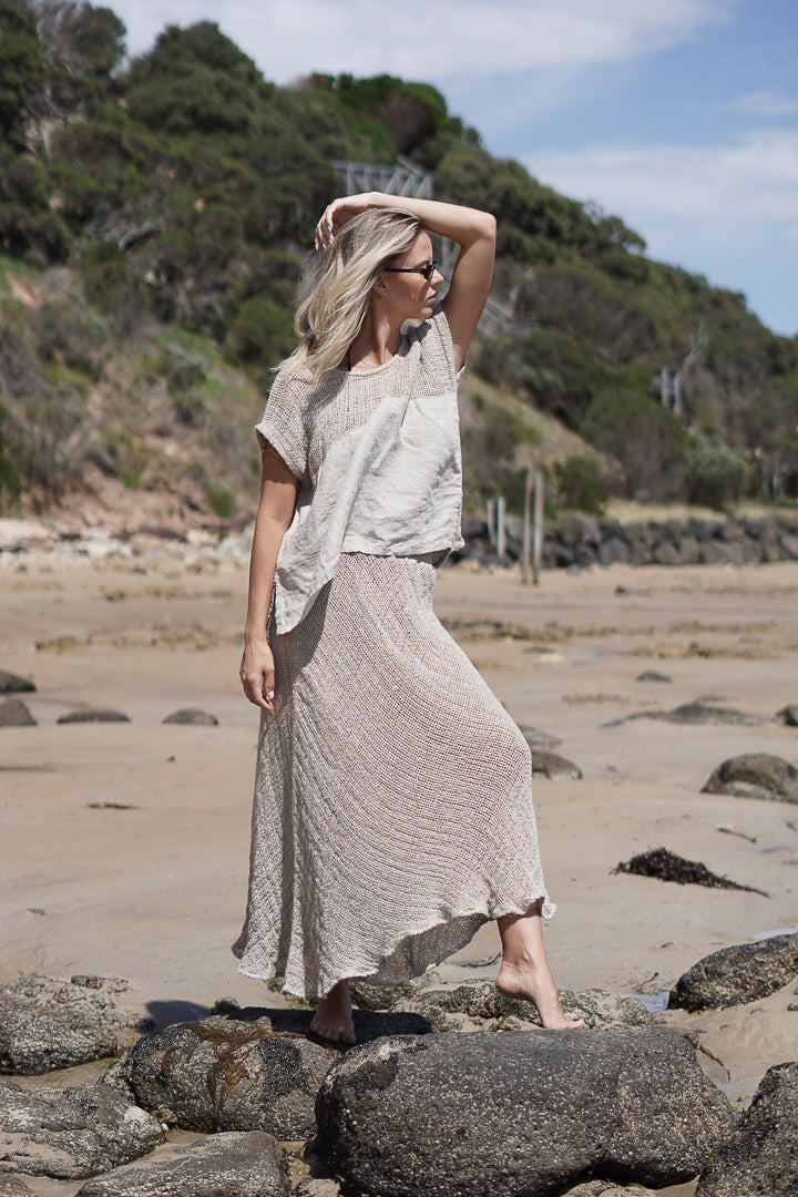 Milia Box Top Natural