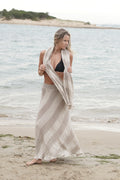 Kelly Scarf Natural & Black
