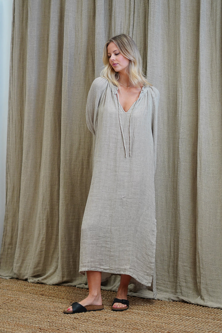 Emma Dress Natural